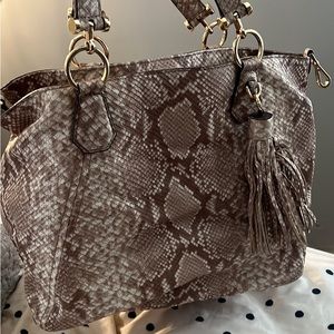 Women’s MK snake skin purse. Used a handful of times. Excellent condition